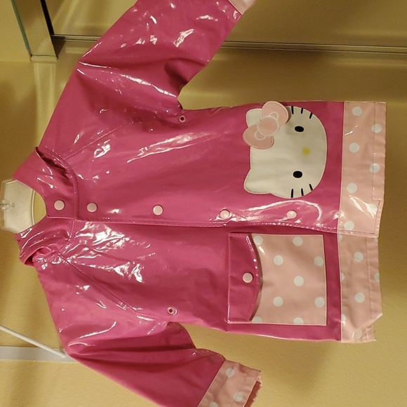 Hello Kitty Jackets & Coats Hello Kitty Rain Jacket 3t Poshmark